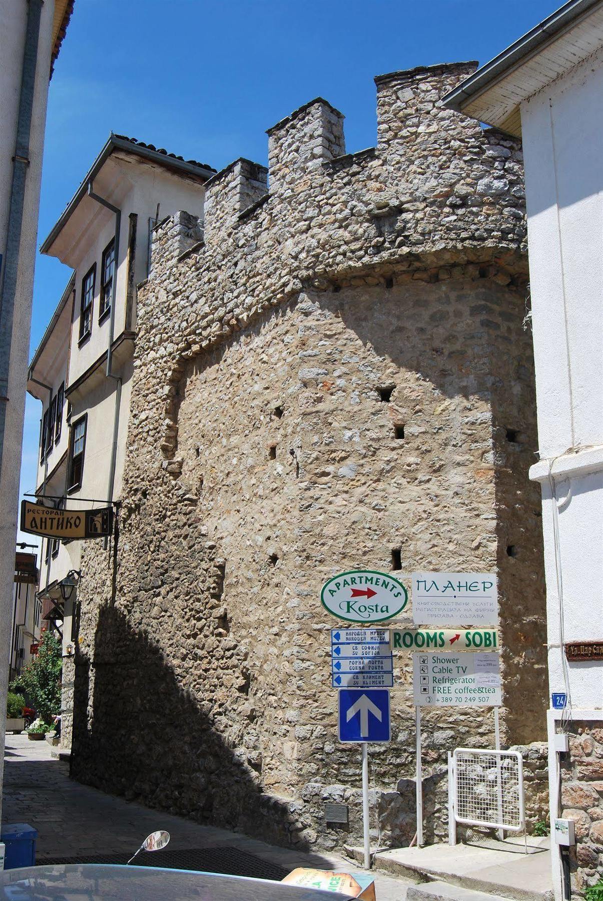 Vila Kosta City Center Port Οχρίδα Εξωτερικό φωτογραφία