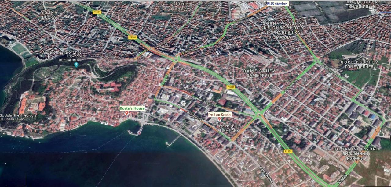 Vila Kosta City Center Port Οχρίδα Εξωτερικό φωτογραφία